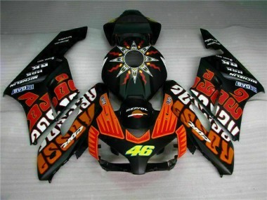 Black Orange 04-05 CBR1000RR Motorcycle Fairings