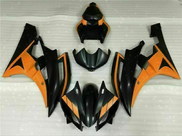 Black Orange 06-07 YZF R6 Motorcycle Fairings Black Orange 06-07 YZF R6 Motorcycle Fairings