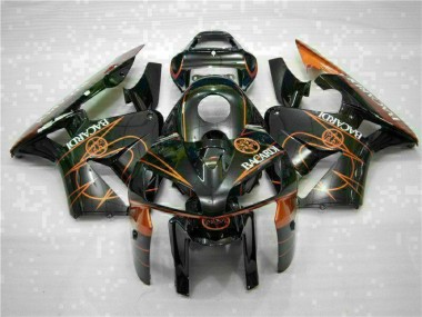 Black Orange BACARDI 05-06 CBR600RR Motorcycle Fairings