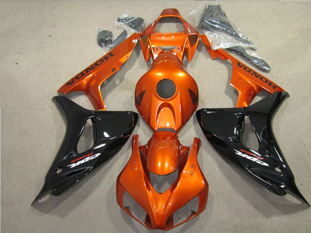 Black Orange Fireblade 06-07 CBR1000RR Motorcycle Fairings Black Orange Fireblade 06-07 CBR1000RR Motorcycle Fairings