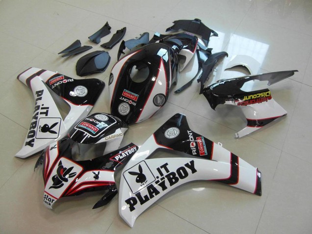 Black Playboy 08-11 CBR1000RR Motorcycle Fairings Black Playboy 08-11 CBR1000RR Motorcycle Fairings