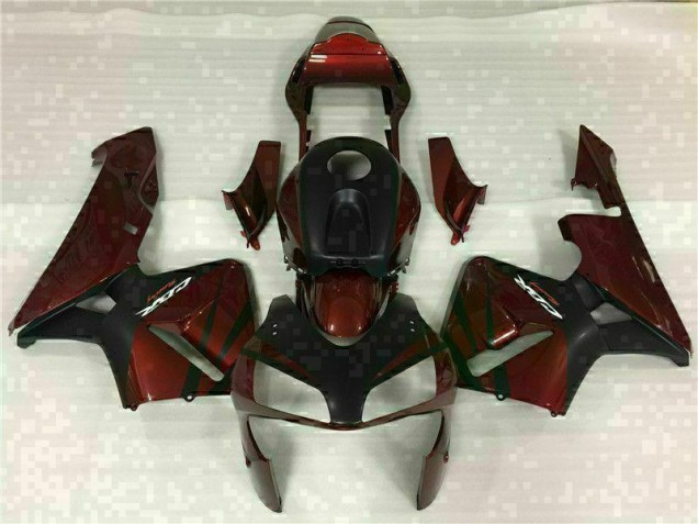 Black Red 03-04 CBR600RR Motorcycle Fairings Black Red 03-04 CBR600RR Motorcycle Fairings
