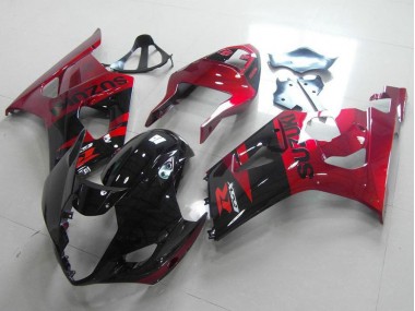 Black Red 03-04 GSXR 1000 Motorcycle Fairing