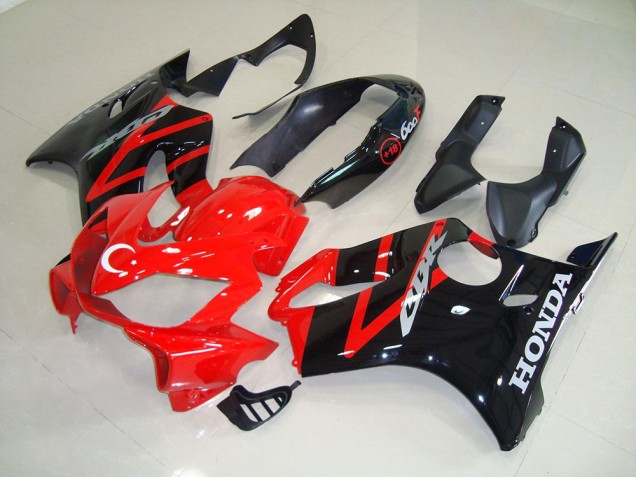 Black Red 04-07 CBR600 F4i Motorcycle Fairing Black Red 04-07 CBR600 F4i Motorcycle Fairing
