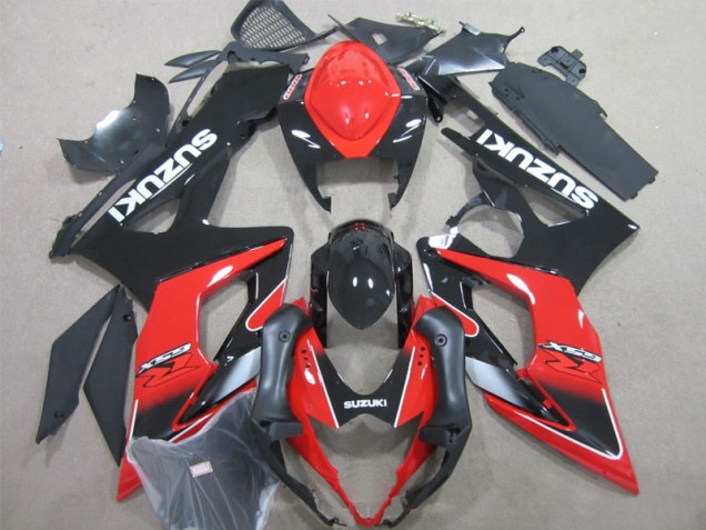 Black Red 05-06 GSXR 1000 Motorcycle Fairings