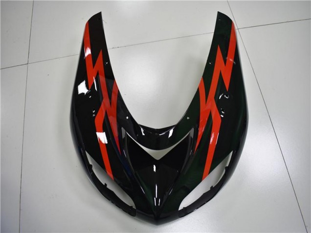 Black Red 06-07 ZX10R Motorcycle Fairings Black Red 06-07 ZX10R Motorcycle Fairings