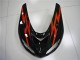 Black Red 06-07 ZX10R Motorcycle Fairings Black Red 06-07 ZX10R Motorcycle Fairings