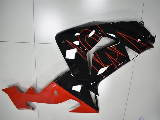 Black Red 06-07 ZX10R Motorcycle Fairings Black Red 06-07 ZX10R Motorcycle Fairings