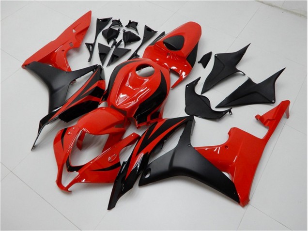 Black Red 07-08 CBR600RR Motorcycle Bodywork Black Red 07-08 CBR600RR Motorcycle Bodywork