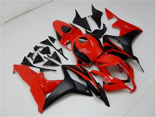 Black Red 07-08 CBR600RR Motorcycle Bodywork Black Red 07-08 CBR600RR Motorcycle Bodywork