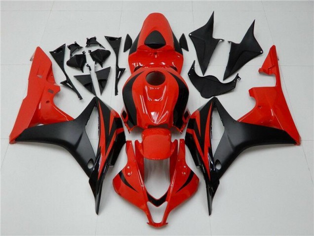 Black Red 07-08 CBR600RR Motorcycle Bodywork Black Red 07-08 CBR600RR Motorcycle Bodywork