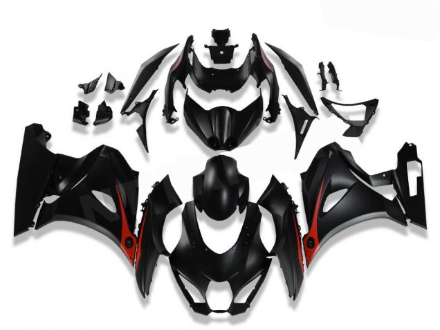 Black Red 17-21 GSXR 1000 Motorcycle Fairing Black Red 17-21 GSXR 1000 Motorcycle Fairing