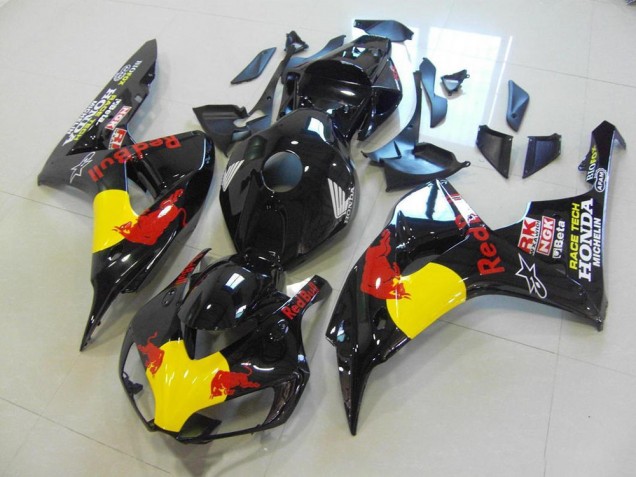 Black Red Bull 06-07 CBR1000RR Motorcycle Fairings Black Red Bull 06-07 CBR1000RR Motorcycle Fairings