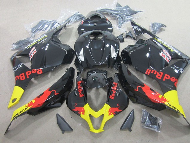 Black Red Bull 09-12 CBR600RR Motorcycle Fairing Black Red Bull 09-12 CBR600RR Motorcycle Fairing