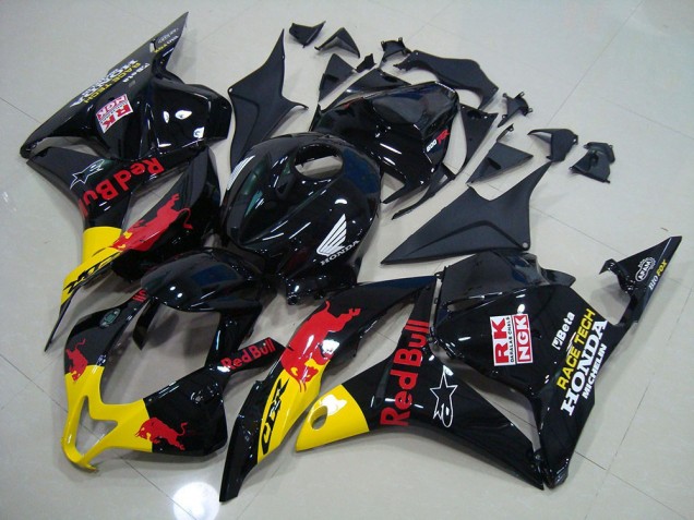 Black Red Bull 09-12 CBR600RR Motorcycle Fairings Black Red Bull 09-12 CBR600RR Motorcycle Fairings