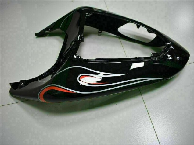 Black Red Flame 06-07 ZX10R Motorcycle Fairing Black Red Flame 06-07 ZX10R Motorcycle Fairing