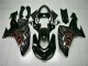 Black Red Flame 06-07 ZX10R Motorcycle Fairing Black Red Flame 06-07 ZX10R Motorcycle Fairing
