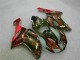 Black Red Flame 07-08 ZX6R Motorcycle Fairings Black Red Flame 07-08 ZX6R Motorcycle Fairings
