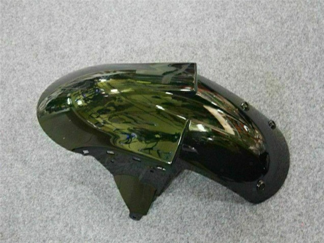 Black Red Flame 07-08 ZX6R Motorcycle Fairings Black Red Flame 07-08 ZX6R Motorcycle Fairings