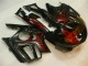 Black Red Flame 95-98 CBR600 F3 Motorcycle Fairing Black Red Flame 95-98 CBR600 F3 Motorcycle Fairing