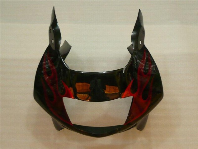 Black Red Flame 95-98 CBR600 F3 Motorcycle Fairing Black Red Flame 95-98 CBR600 F3 Motorcycle Fairing