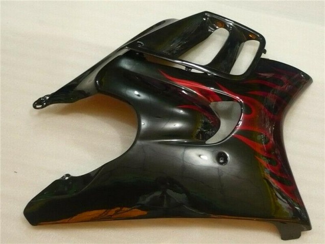 Black Red Flame 95-98 CBR600 F3 Motorcycle Fairing Black Red Flame 95-98 CBR600 F3 Motorcycle Fairing