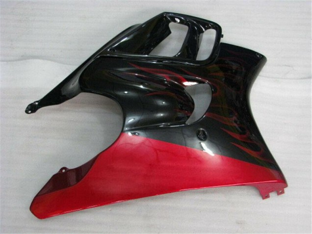 Black Red Flame 95-98 CBR600 F3 Motorcycle Fairings Black Red Flame 95-98 CBR600 F3 Motorcycle Fairings