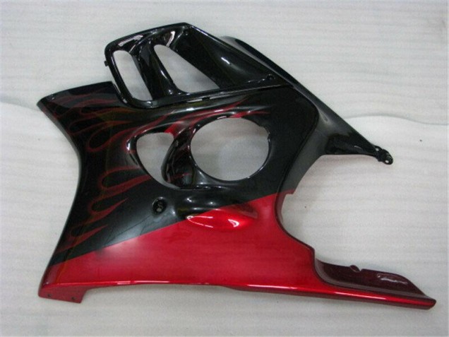 Black Red Flame 95-98 CBR600 F3 Motorcycle Fairings Black Red Flame 95-98 CBR600 F3 Motorcycle Fairings