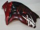 Black Red Flame 96-07 GSXR 1300 Hayabusa Motorcycle Fairings