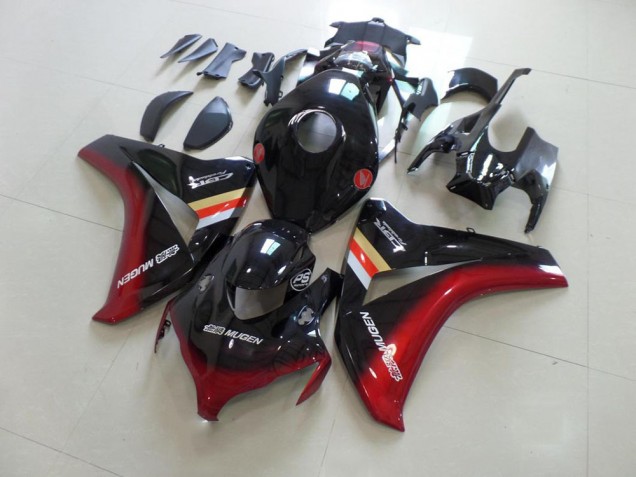 Black Red Mugen 08-11 CBR1000RR Motorcycle Fairings Black Red Mugen 08-11 CBR1000RR Motorcycle Fairings