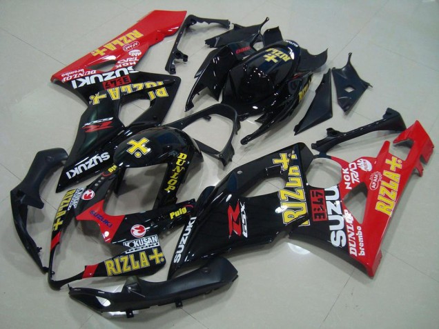 Black Red Rizla 05-06 GSXR 1000 Motorcycle Fairings Black Red Rizla 05-06 GSXR 1000 Motorcycle Fairings