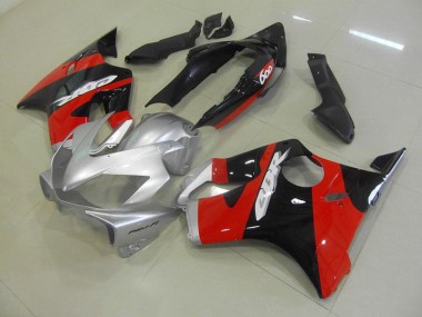 Black Red Silver 04-07 CBR600 F4i Motorcycle Bodywork