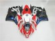 Black Red White 09-12 CBR600RR Motorcycle Fairing