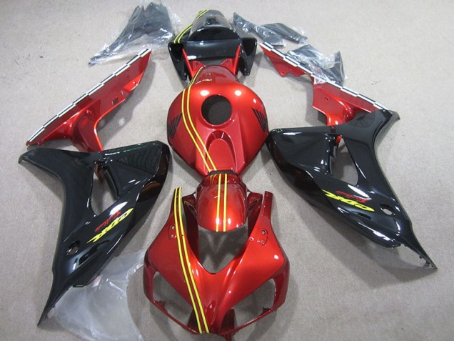 Black Red Yellow 06-07 CBR1000RR Motorcycle Fairings Black Red Yellow 06-07 CBR1000RR Motorcycle Fairings