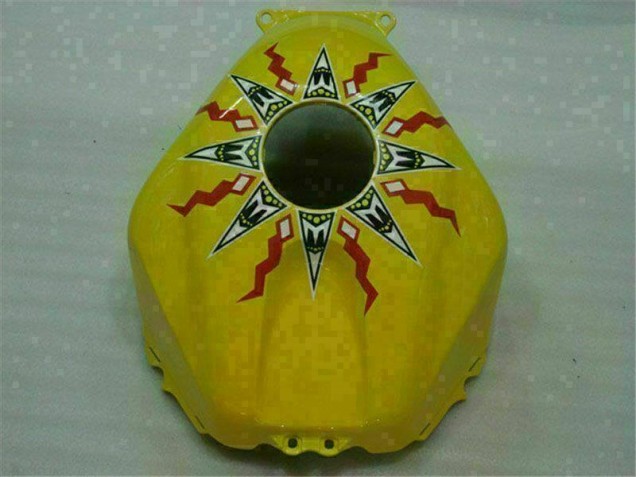 Black Red Yellow 46 05-06 CBR600RR Motorcycle Fairings Black Red Yellow 46 05-06 CBR600RR Motorcycle Fairings