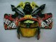 Black Red Yellow 46 05-06 CBR600RR Motorcycle Fairings Black Red Yellow 46 05-06 CBR600RR Motorcycle Fairings