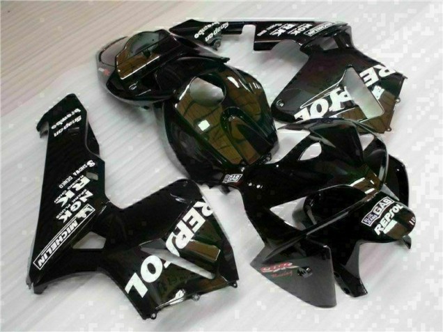 Black Repsol 05-06 CBR600RR Motorcycle Fairing Black Repsol 05-06 CBR600RR Motorcycle Fairing