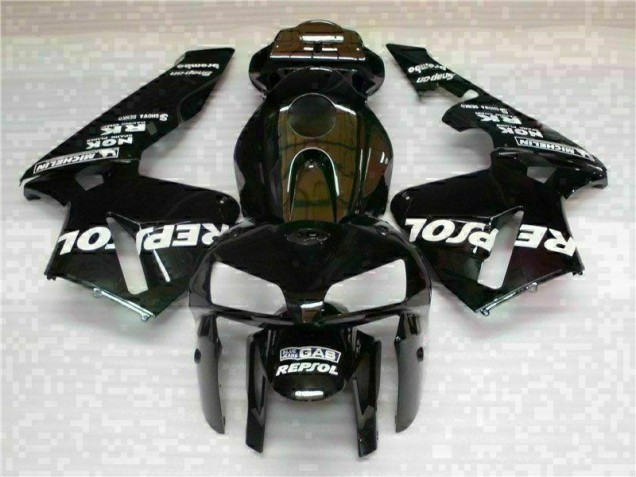 Black Repsol 05-06 CBR600RR Motorcycle Fairing Black Repsol 05-06 CBR600RR Motorcycle Fairing