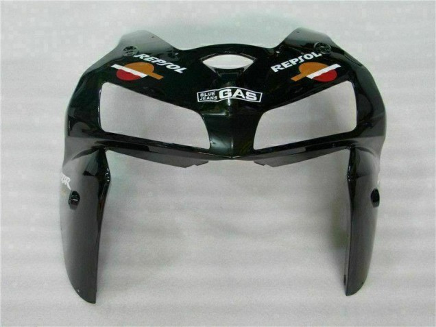 Black Repsol 05-06 CBR600RR Motorcycle Fairings Black Repsol 05-06 CBR600RR Motorcycle Fairings
