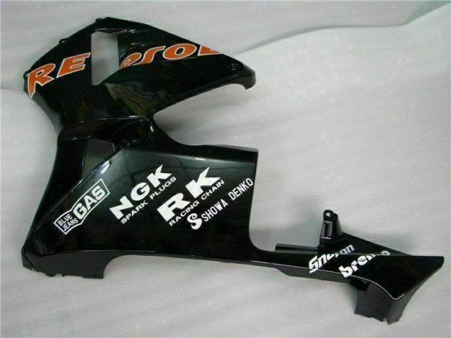 Black Repsol 05-06 CBR600RR Motorcycle Fairings Black Repsol 05-06 CBR600RR Motorcycle Fairings