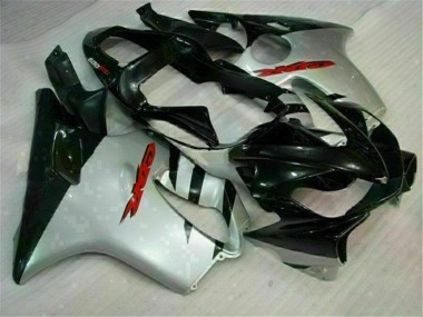 Black Silver 01-03 CBR600 F4i Motorcycle Fairing