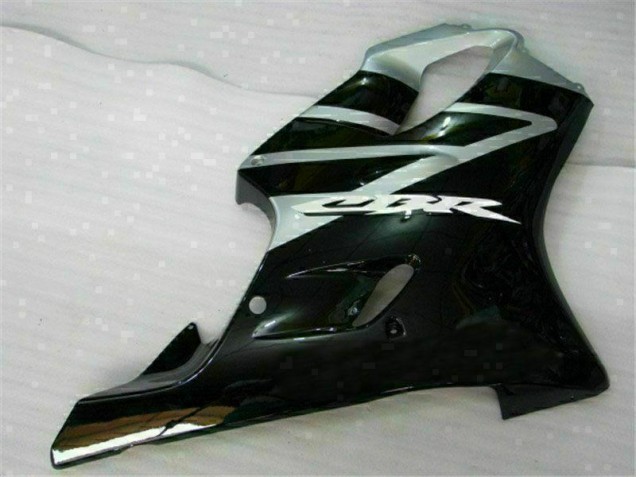 Black Silver 01-03 CBR600 F4i Motorcycle Fairings Black Silver 01-03 CBR600 F4i Motorcycle Fairings