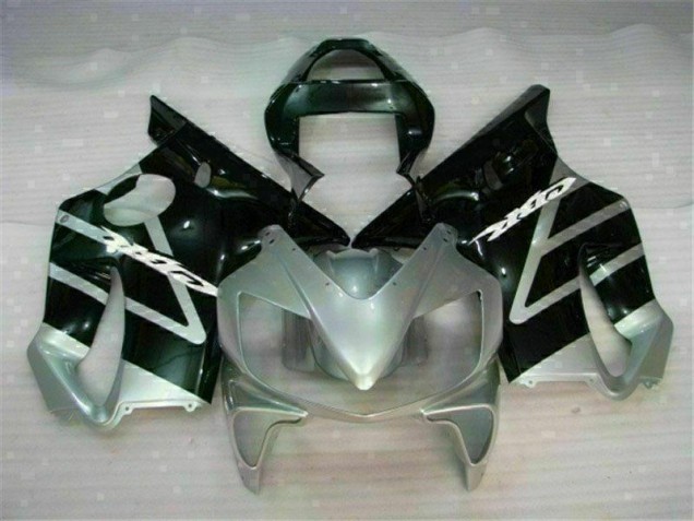 Black Silver 01-03 CBR600 F4i Motorcycle Fairings Black Silver 01-03 CBR600 F4i Motorcycle Fairings