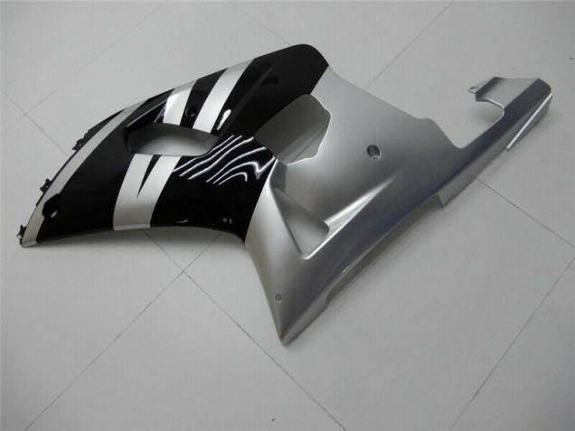 Black Silver 01-03 GSXR 600/750 Motorcycle Fairings Black Silver 01-03 GSXR 600/750 Motorcycle Fairings