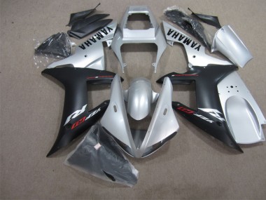 Black Silver 02-03 YZF R1 Motorcycle Fairings