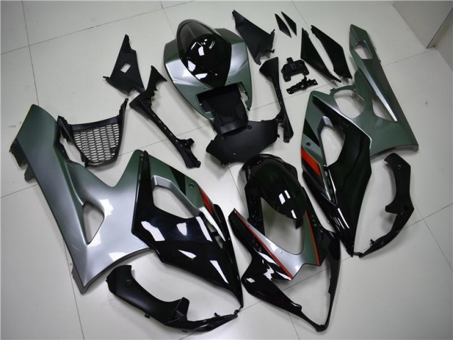 Black Silver 05-06 GSXR 1000 Motorcycle Fairings