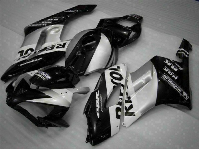 Black Silver Repsol 04-05 CBR1000RR Motorcycle Fairing Black Silver Repsol 04-05 CBR1000RR Motorcycle Fairing