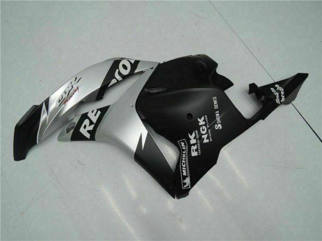 Black Silver Repsol 09-12 CBR600RR Motorcycle Fairings Black Silver Repsol 09-12 CBR600RR Motorcycle Fairings