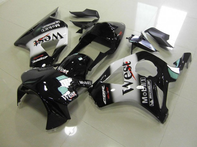 Black West 02-03 CBR900RR 954 Motorcycle Fairings Black West 02-03 CBR900RR 954 Motorcycle Fairings