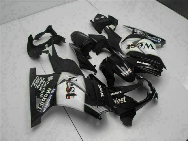 Black West 08-12 EX250 Motorcycle Fairings Black West 08-12 EX250 Motorcycle Fairings